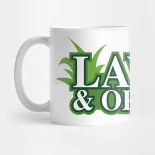 Lawn and Order Mug